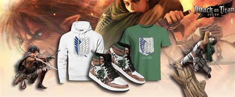 official attack on titan merch.